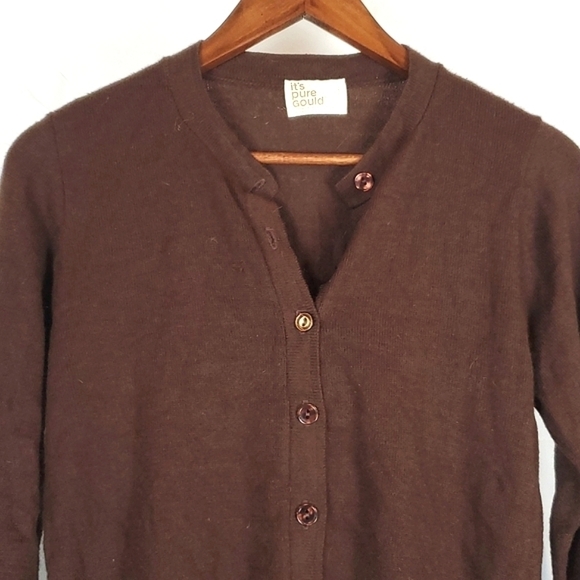 Vintage It's Pure‎ Gould Cardigan - Picture 2 of 7